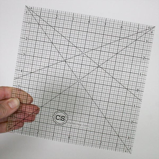 8x8 Grid Ruler