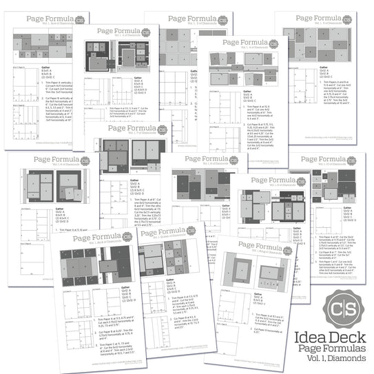Idea Deck 1, Diamonds: Page Formulas
